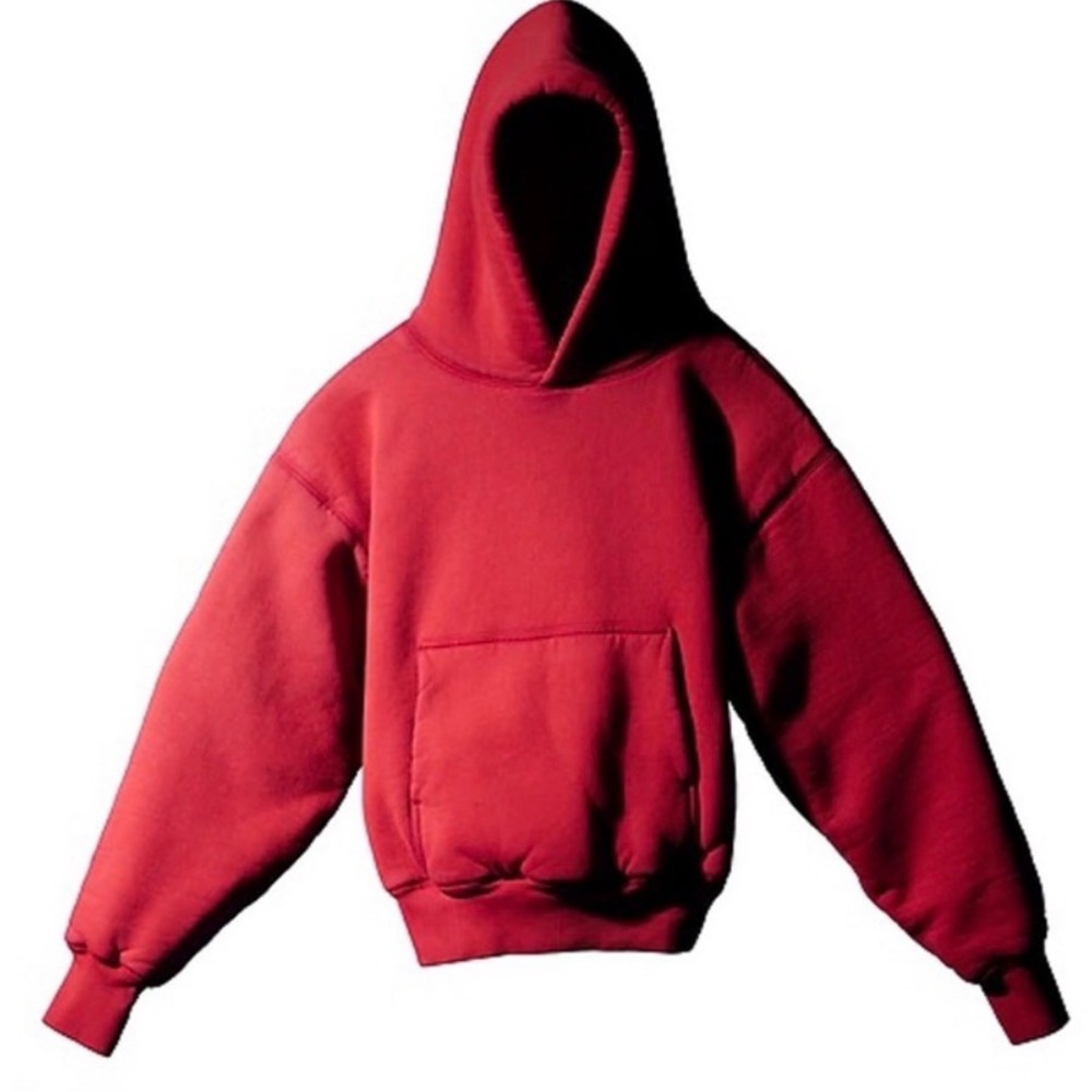 Gap x Yeezy YZY The Perfect Hoodie Medium Red Hypebeast Streetwear Kanye West